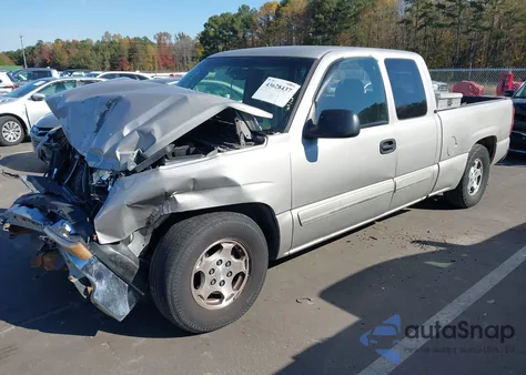 2004 Chevrolet Silverado 1500 Ls z USA, uszkodzony, nr VIN 2GCEC19V941292372